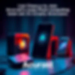 A promotional graphic for Acurast's final presale featuring old smartphones and a decentralized computing theme