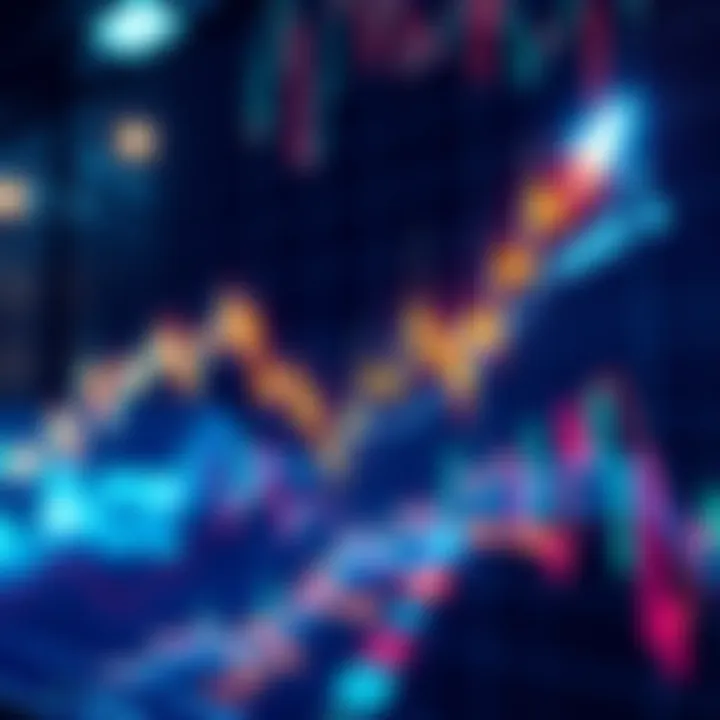 A graphical representation of AMP's price increase with market trend lines