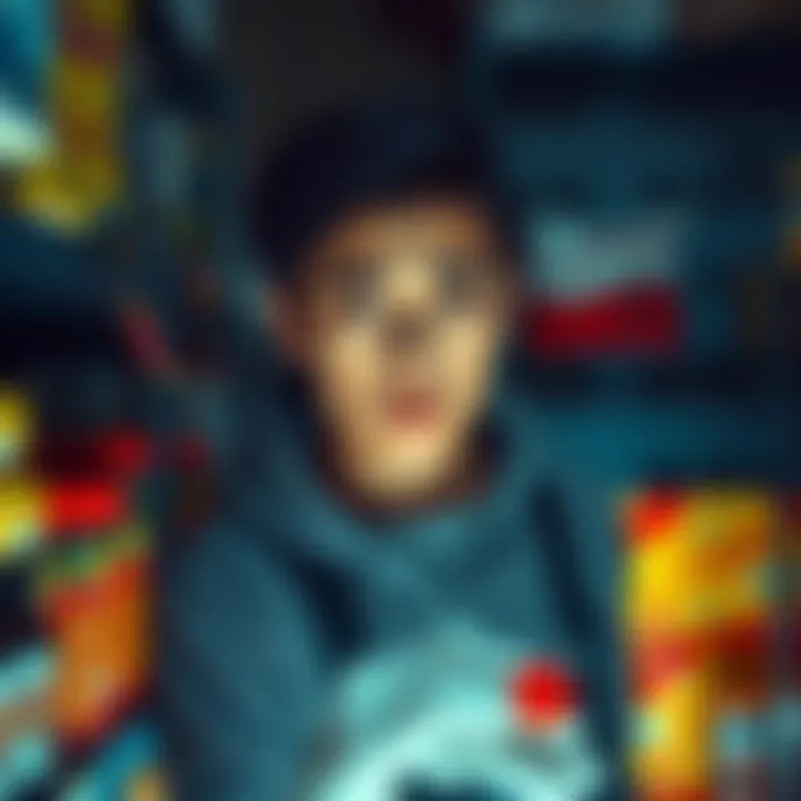 A person looks worried while checking cold storage items, reflecting anxiety despite taking precautions.