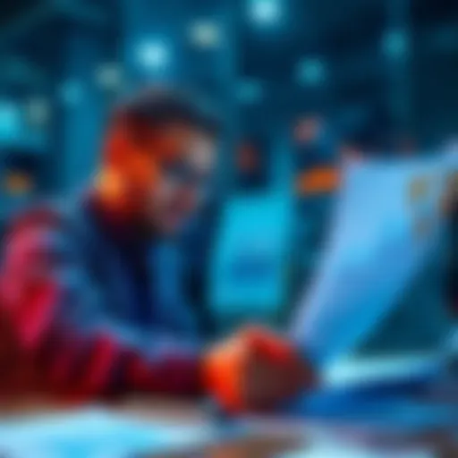 A person analyzing charts and notes to evaluate the worth of their investments