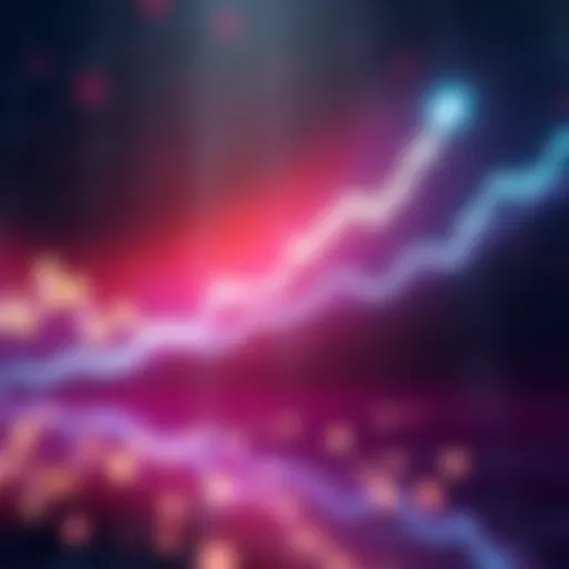 A line graph showing Bitcoin's price increasing, symbolizing a potential rise to $150K before a market downturn.