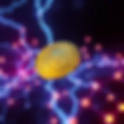 Concept image showing Bitcoin Cash logo and symbols representing a Lightning Network, emphasizing scalability for micropayments