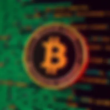 Bitcoin Cash and CashScript Updates Graphic showing the Bitcoin Cash logo with CashScript code on a digital background
