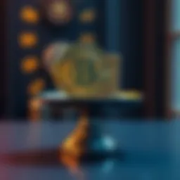 A Bitcoin coin balancing on a scale, highlighting the disparity between the wealthy and the average person.