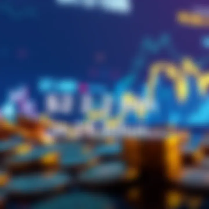 A graphic showing a downward trend for Bitcoin prices with a $2.2 billion loss headline