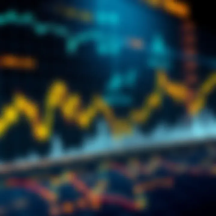 A graph showing Bitcoin price fluctuations with fear-driven selling and institutional investments highlighted