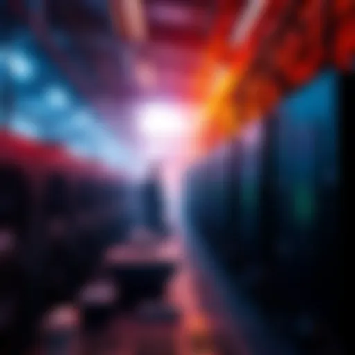 A Bitcoin mining facility harnessing excess heat for eco-friendly energy projects