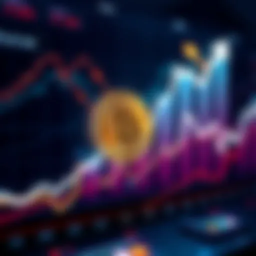 A price chart showing Bitcoin's projected rise to over $250,000 with upward trend arrows