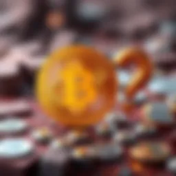 A Bitcoin symbol with a question mark beside it, representing curiosity about Bitcoin 2.