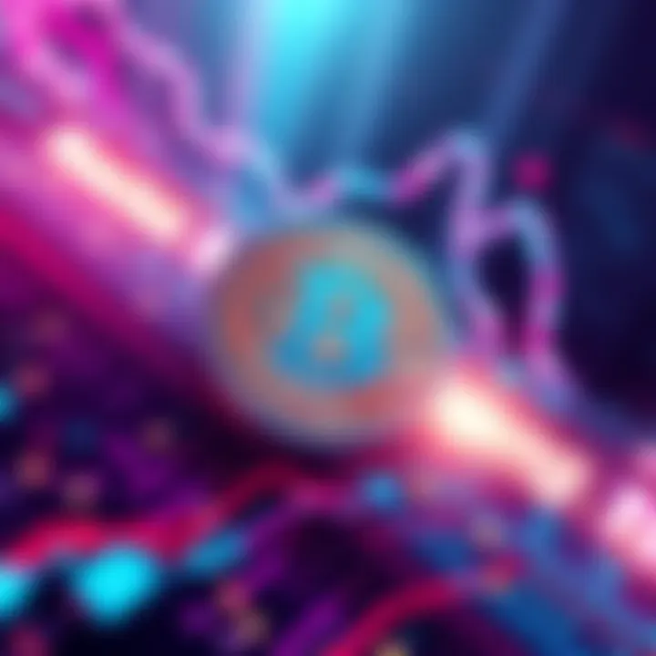 A visual representation of a large Bitcoin transfer with security concerns highlighted