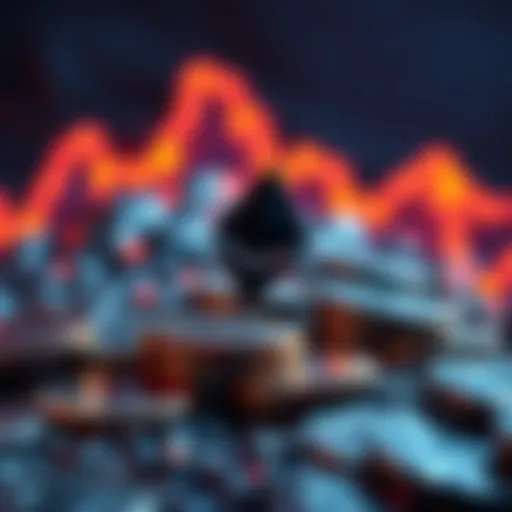BlackRock logo with Ethereum coins, symbolizing investment in cryptocurrency