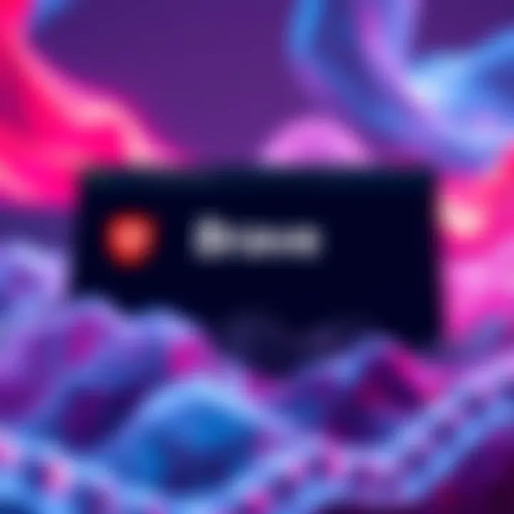 A screenshot of the Brave browser displaying its new onchain domain feature with a focus on security and privacy