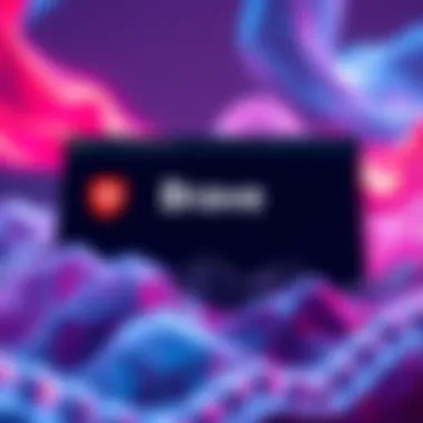 Brave Browser Onchain Domain A screenshot of the Brave browser displaying its new onchain domain feature with a focus on security and privacy