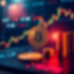A graphical representation of Bitcoin trends with a focus on a specific transaction of 1.81 BTC, showing market fluctuations and investment strategies.