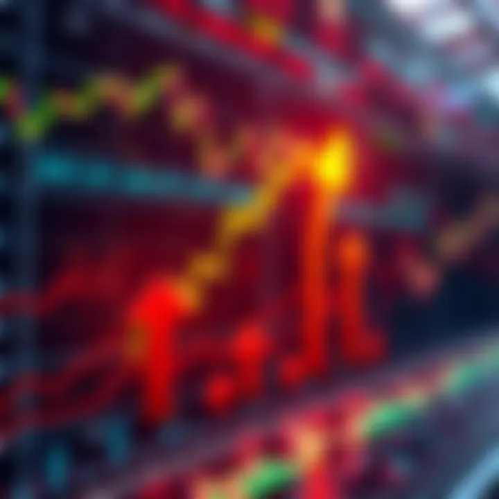 Charts showing market trends with upward arrows and expert analysis symbols