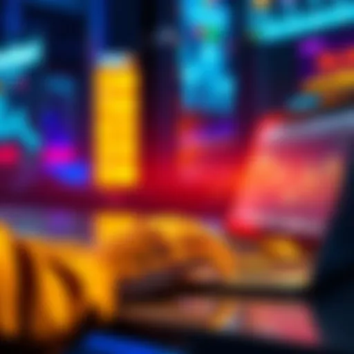 A person using a laptop to buy tokens for Exodus and Phantom Wallet on an exchange website