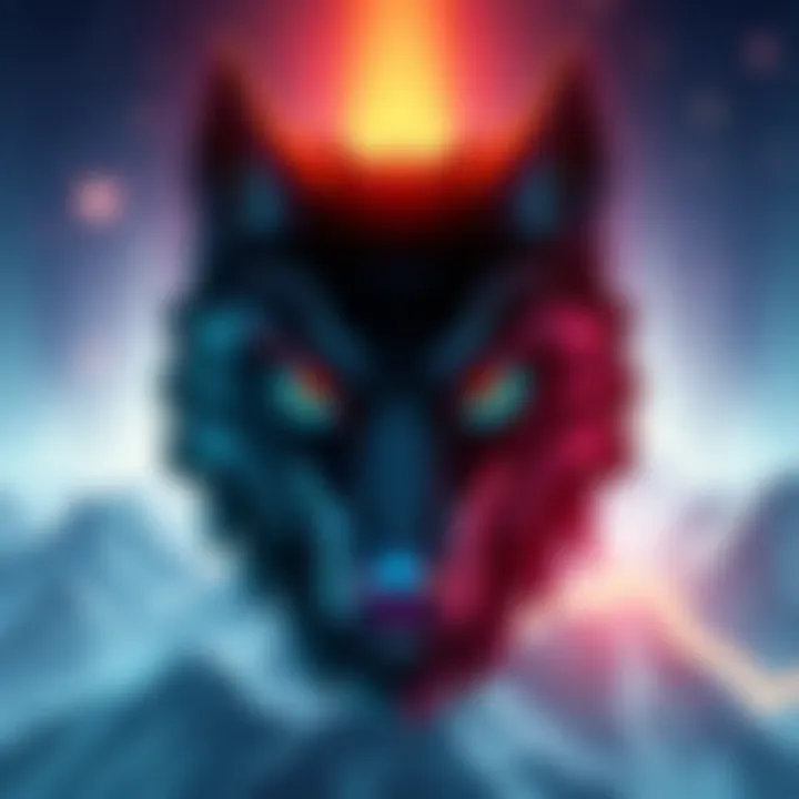 Graphic showcasing the new Byrrgis logo symbolizing a wolf, representing teamwork and growth in the market
