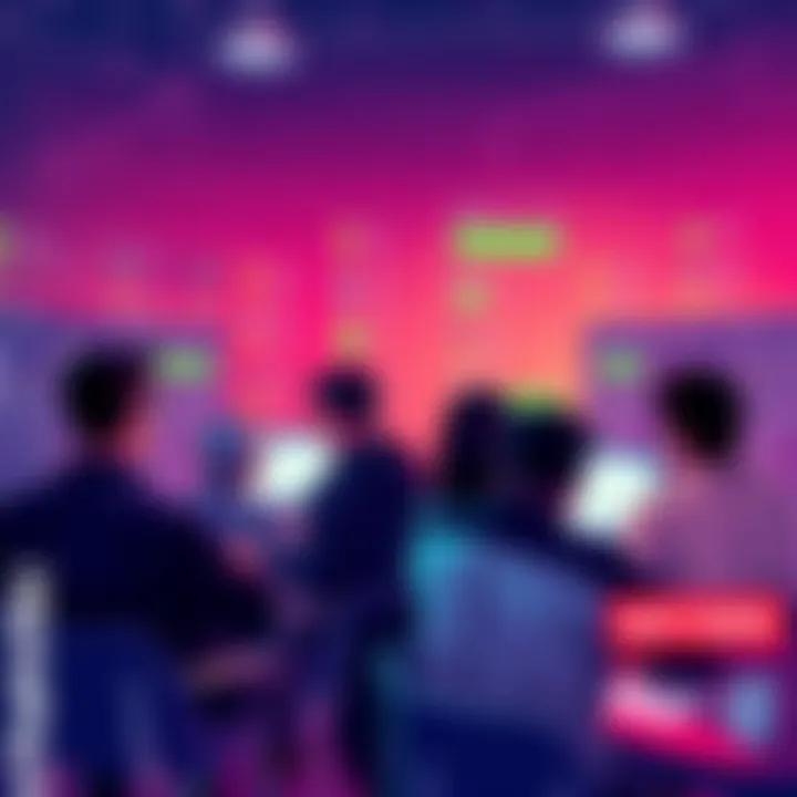 People discussing Chainlink's potential on forum boards, showing charts and comments about crypto markets.