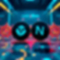 CoinsBee and Nano logos together symbolizing a partnership for cryptocurrency adoption.