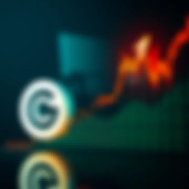 Compound logo displayed next to a chart showing growth and engagement