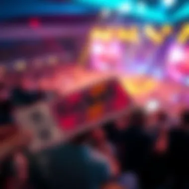 A close-up of a concert ticket with a blurry crowd in the background, symbolizing missed creative opportunities.