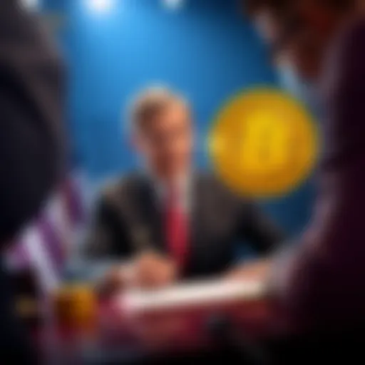 Connecticut Governor Ned Lamont signing legislation against state investment in Bitcoin and virtual currencies