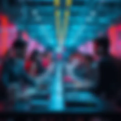 A team of tech professionals working on computer screens to consolidate inactive validators in a network