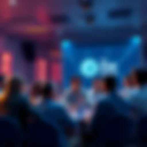 People engaging in a discussion about Ethereum and cryptocurrency, promoting positive conversations and community initiatives.