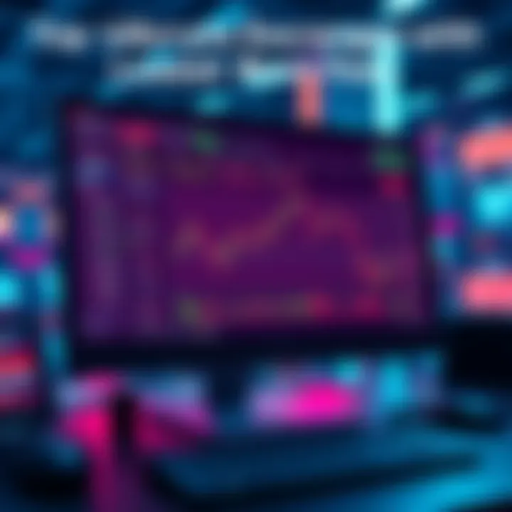 A computer screen displaying a cryptocurrency exchange platform showing low fees for transactions
