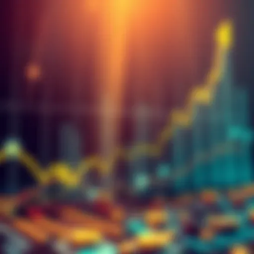 A graph showing rising trends in cryptocurrency values, symbolizing the potential alt season gains ahead.