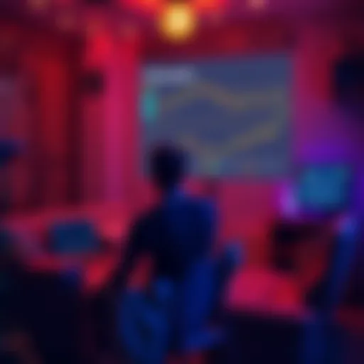 A person sitting with a laptop, analyzing cryptocurrency charts in a cozy setting, representing their journey in the crypto world.