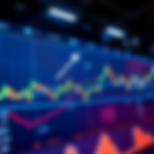 Bitcoin and Ethereum price charts showing critical levels with arrows indicating potential breakout points.