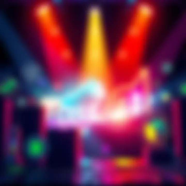 A graphic showing popular crypto projects like $TassHub and $WOLF with vibrant colors and symbols representing growth