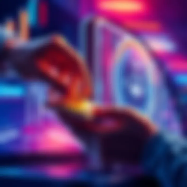 A person withdrawing cryptocurrency from a digital wallet to a cold storage wallet for security.
