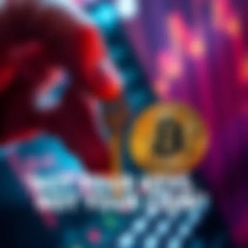 A person holding a physical key next to a digital representation of a coin, symbolizing the importance of private keys in cryptocurrency