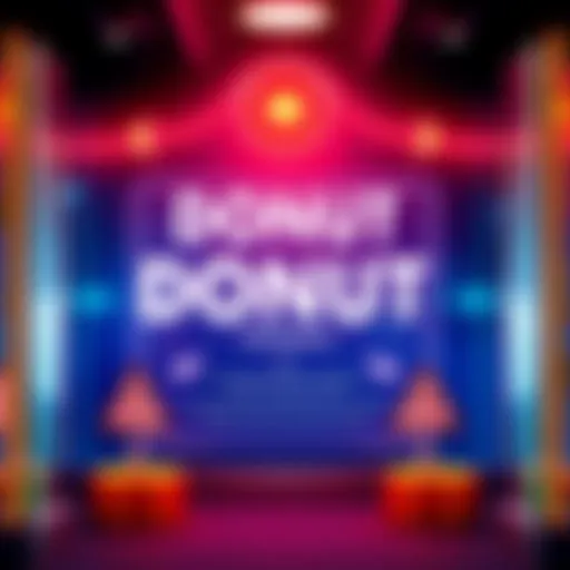 Graphic showing a proposal for adjusting DONUT rewards, with a visual focus on penalizing large transfers to promote long-term participation, featuring arrows and warning signs