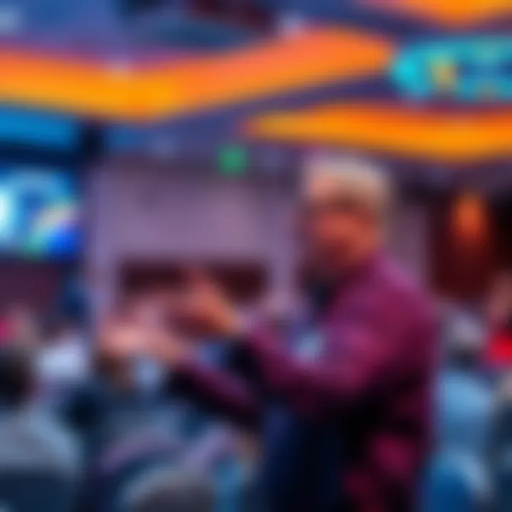 Dr. Leemon Baird presenting on Distributed Consensus at a tech conference