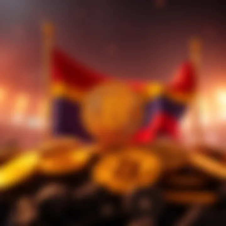 A visual representation of El Salvador's $678 million Bitcoin allocation to address quantum security threats, featuring Bitcoin symbols and national flags.