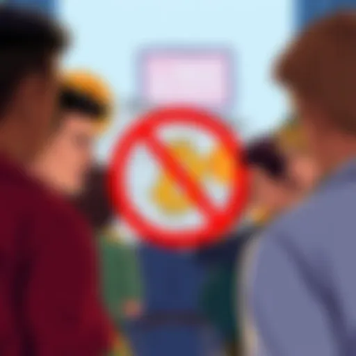 The cover illustration shows a disappointed group of people looking at a news report about El Salvador's Bitcoin claims being debunked. The report is shown with a big red 'X' over it, indicating false information. A Bitcoin symbol is visible in the background.