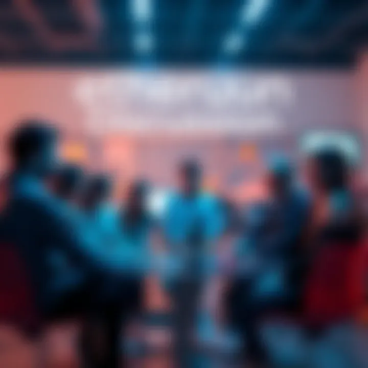 A group of people engaging in a casual discussion about Ethereum, sharing insights and news.