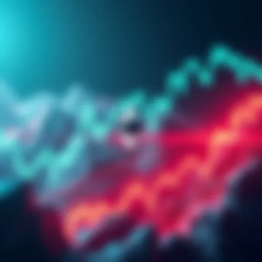 Graph showing Ethereum price sharply rising with bullish indicators highlighted