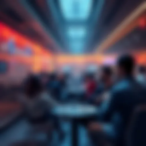 People engaging in conversation about Ethereum topics and news