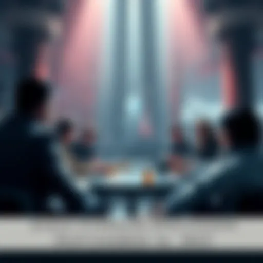 People engaging in a discussion about Ethereum, sharing news and insights in a supportive setting