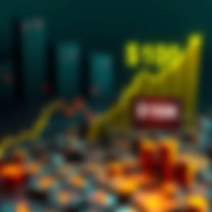 Graph showing Ethereum's price trend towards $100K with icons representing staking and institutional investment