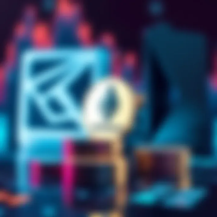 A digital graphic showing Ethereum coins stacked next to a modern tech company's logo, symbolizing the shift to digital assets in treasury management.