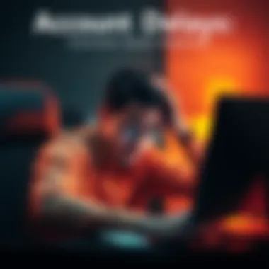 Individual showing frustration while trying to complete account verification on a computer