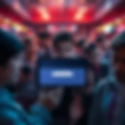 A group of people looking frustrated while attempting to log into an app with a password error message on their screens