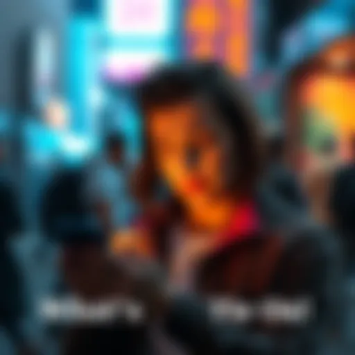 Person showing frustration while looking at their phone, indicating issues with app bonuses