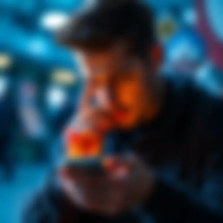 Person showing frustration while trying to sign up for a Revolut account on their phone