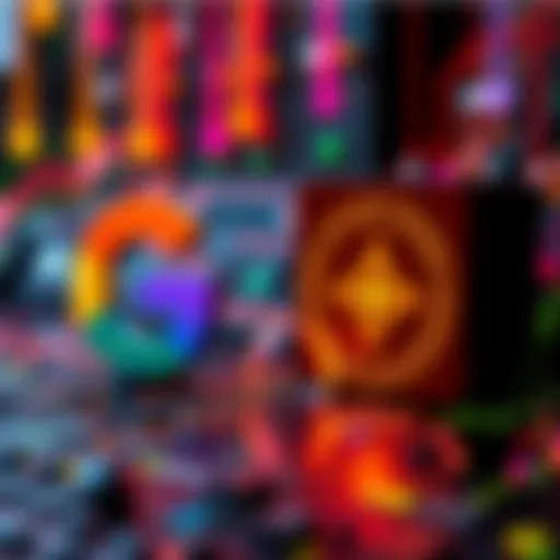 Google logo alongside Cipher Mining logo representing the investment in technology and cryptocurrency